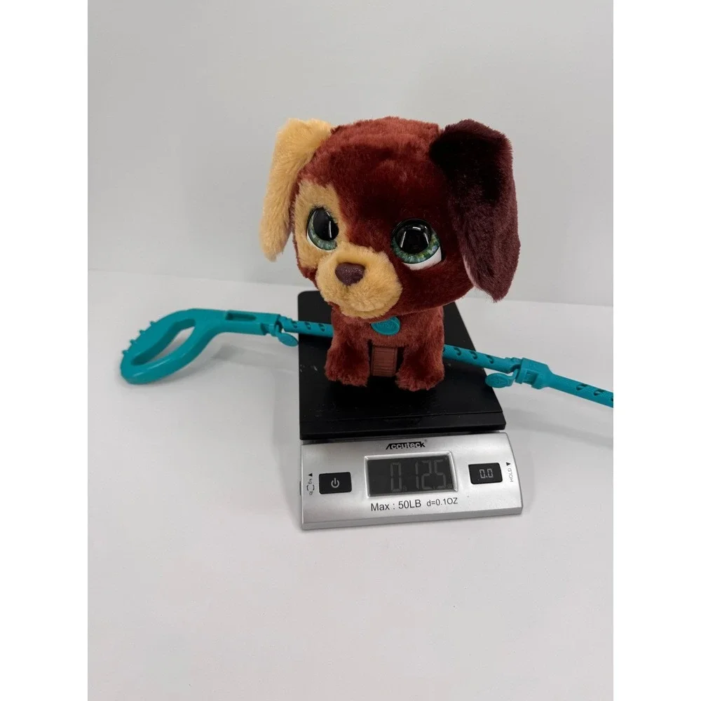FurReal Puppy‎ Dog Walkalots Leash Big Wags Brown Plush Interactive Toy Hasbro